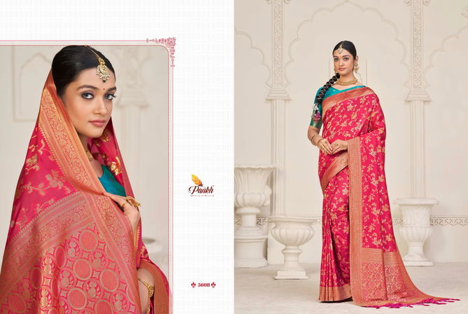 Aashi Silk Vol 1 By Pankh Wedding Sarees Catalog